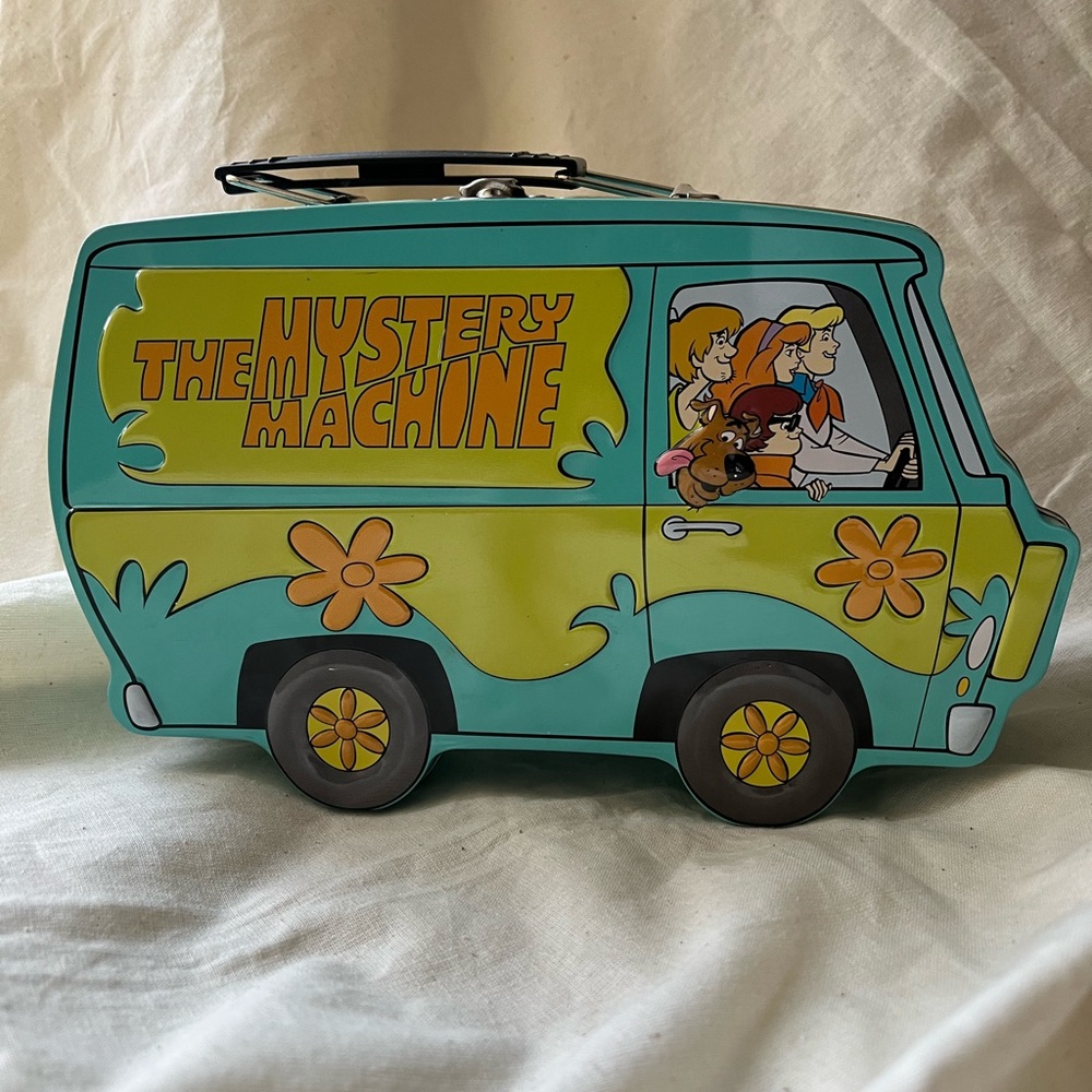 Scooby-doo The Mystery Machine lunchbox tin